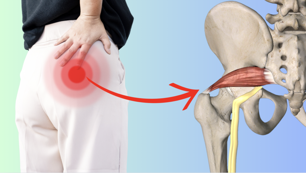 Tight piriformis pain